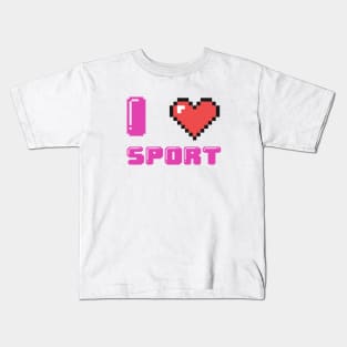 I Love Sport Kids T-Shirt